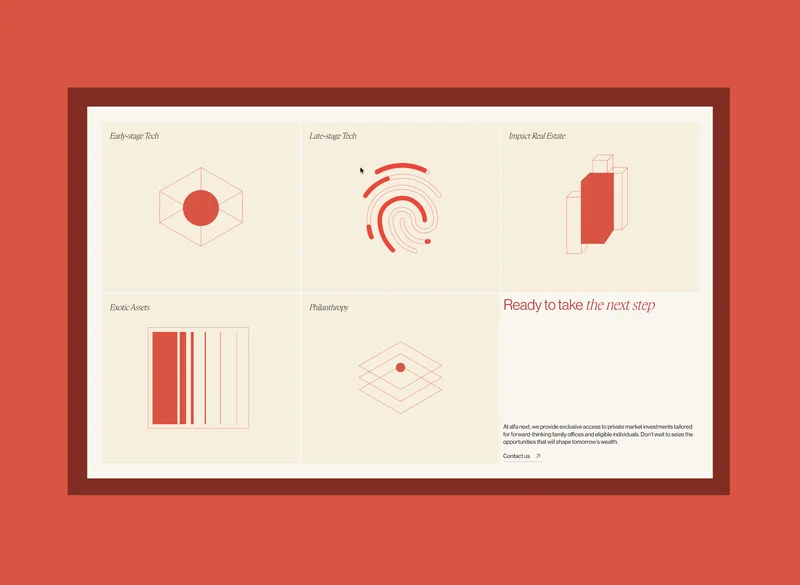 Alfa Next - Lottie — website interaction preview