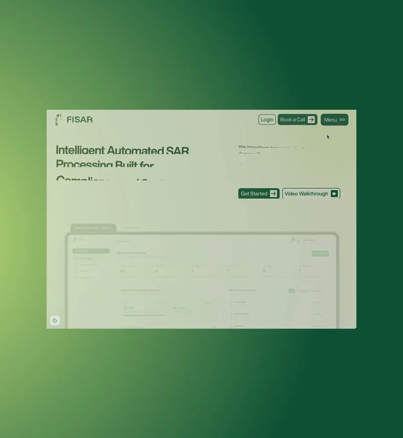 Fisar - Nav V3 — website interaction preview